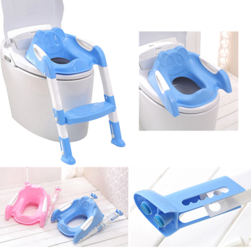 Portable Adjustable Ladder Potty Infant Kids Folding Safety Child Seats Urinal Toilet Trainer Seat Pot Baby Potty Training Stool