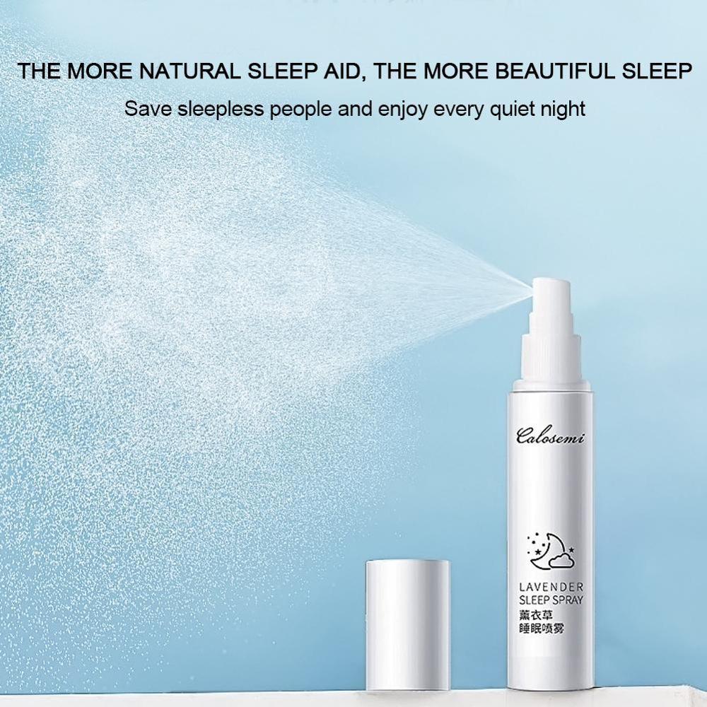 Best Aromatherapy Calm Deep Sleep Mist Pillow Spray with Lavender Essential Oils 75ml Lavender Sleep Spray Insomnia Therapy