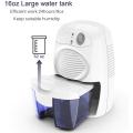 500ml Mini Dehumidifier Capacity Quiet Small Dehumidifiers for High Humidity in Home Office Basement Garage Removes Air Moisture