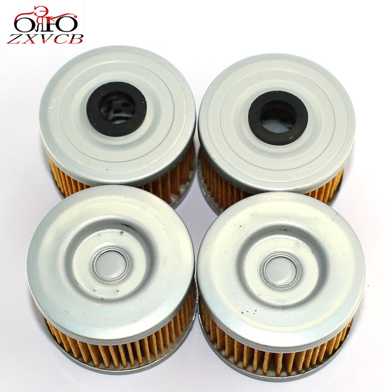 4 pcs for Honda ATC350 X FMX650 FX650 SLR650 TLR250 TRX700 XX XBR500 ATC250 ES ATC350 X Engine Oil Filter Cleaner