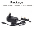 Universal Adapter AC DC Transformer 4.5V 3V 6V 7.5V 9V Adjustable Voltage 12V Power Supply 5V 30W Regulated Power Adapter USB
