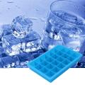 1PCS 3 Colors Ice Cube Mold Square Shape Silicone Ice Tray Fruit Ice Cube Ice Cream Maker Kitchen Bar Drinking Mold Accessories