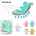 Non-slip padded baby bath cushion, newborn baby bath mattress cushion safety bath seat