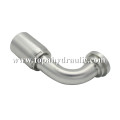 Steel hose end hydraulic coupling jic fittings