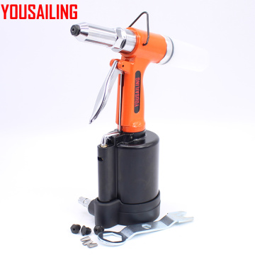 YOUSAILING Heavy Duty Air Riveter 2.4, 3.2, 4.0, 4.8MM Pneumatic Rivets Gun Air Riveter Gun Riveting Tools