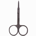 1pc Stainless Steel Makeup Scissors Curved Tip Small Eyebrow Scissors Cut Manicure Eyebrow With Sharp Head Beauty Tool