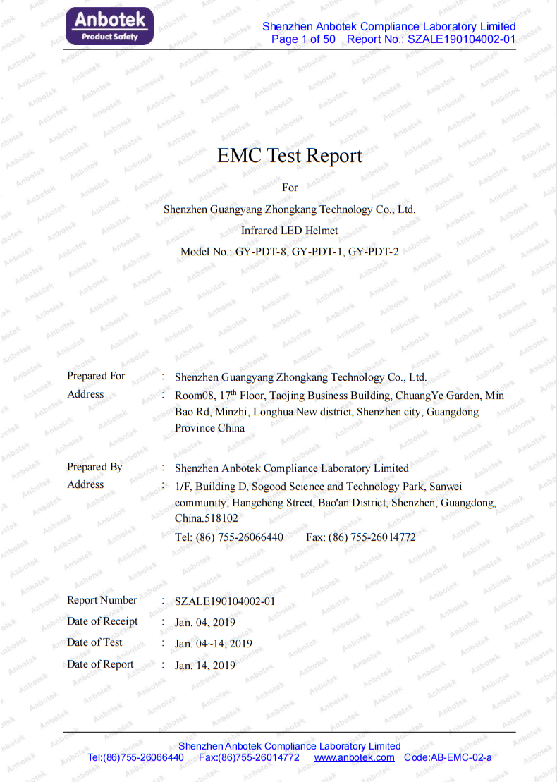 EMC testing