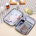 Mini Outdoor First Aid Kit Bag Portable Travel Medicine Package Emergency Kit Small Medicine Divider Storage Organizer Camping