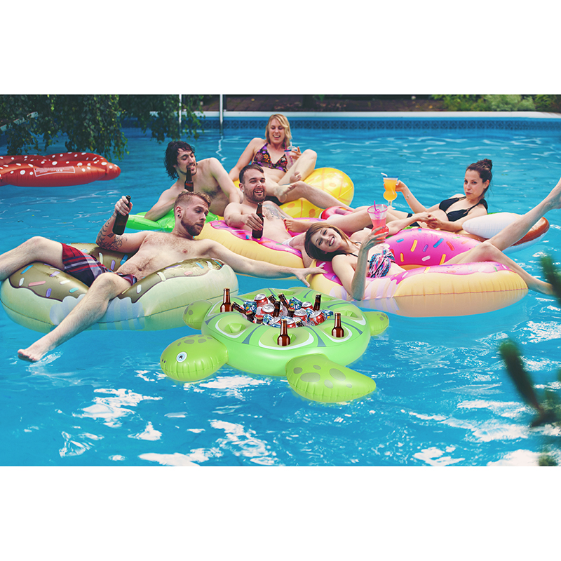 Water Party Sea Turtle Inflatable Ice Bucket Cooler 5