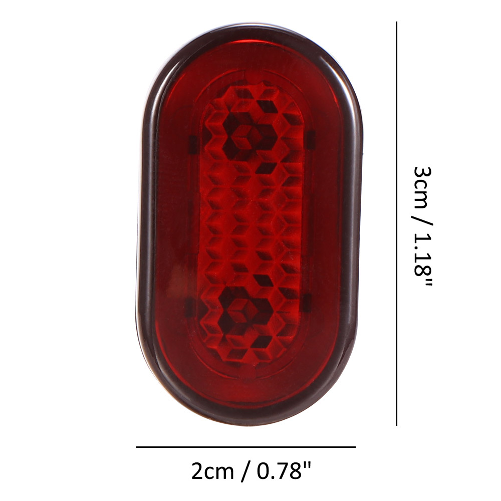 Suitable For Xiaomi M365 And Other Electric Scooter Rear Tail Lamp Brake Light Electric Scooter Bird Scooter Safety Light