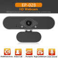 1080P Full HD Webcam with HD Microphone USB Driver Free Web Camera for Live Streaming Video Conference Windows / Android / Linux