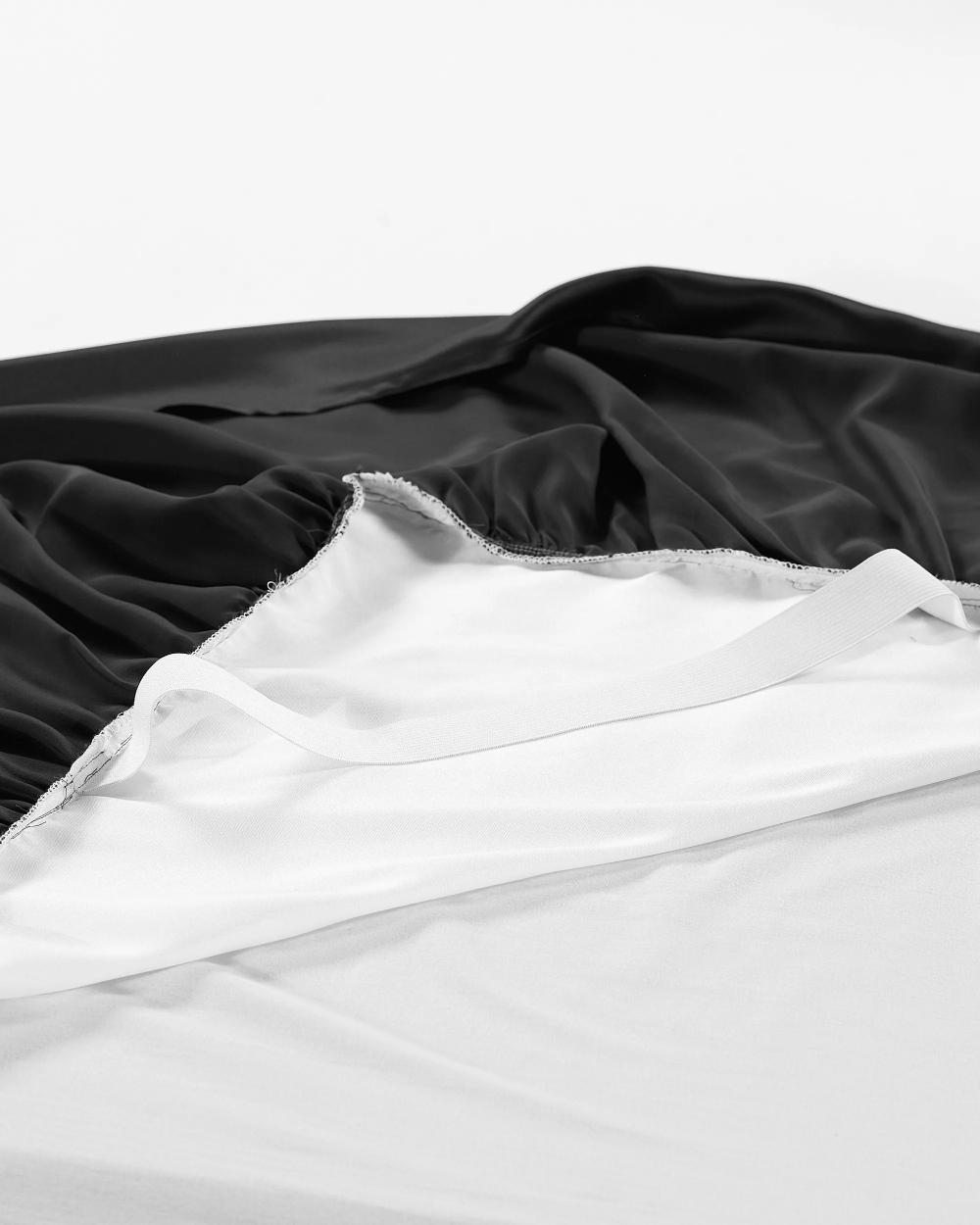 Bedding Luxurious & Ultra Soft 22 Momme Silk Bedskirt King Queen Twin