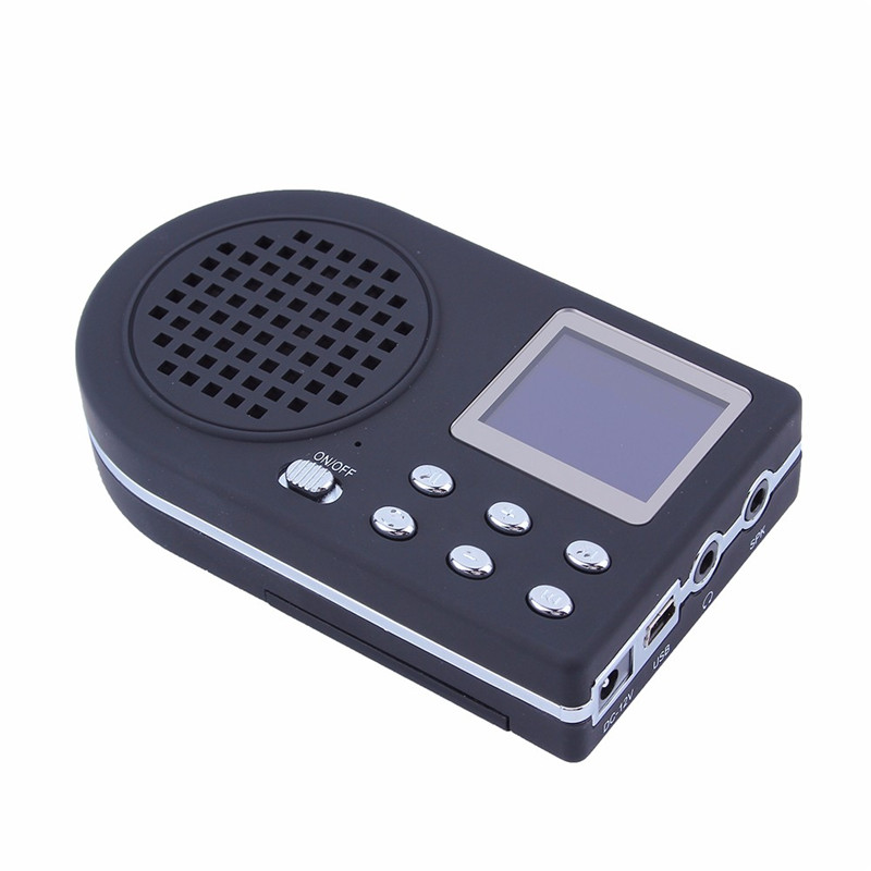 Electronics Hunting Decoy Bird Caller MP3 Player Bird Sound Lounspeaker LCD Screen Tactical Hunting Digital Equipment Portable