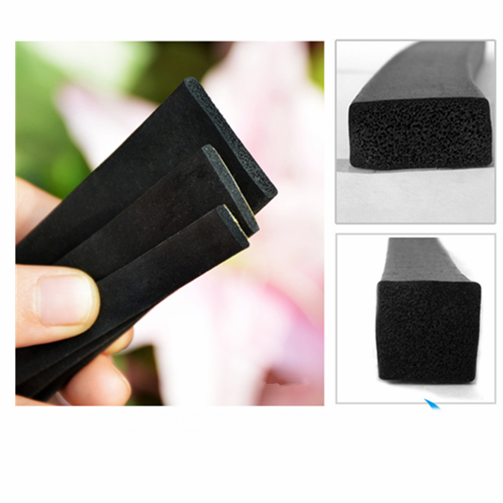 5 Meters Square Sealtrip Foam Sponge Anti-collision Tape Soundproof Rubber Seal With Adhesive Backing For Car Door Window
