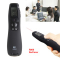 Wireless Presenter Logitech R800 Red Laser Pointer 2.4Ghz USB PPT Remote Control for Powerpoint Presentation