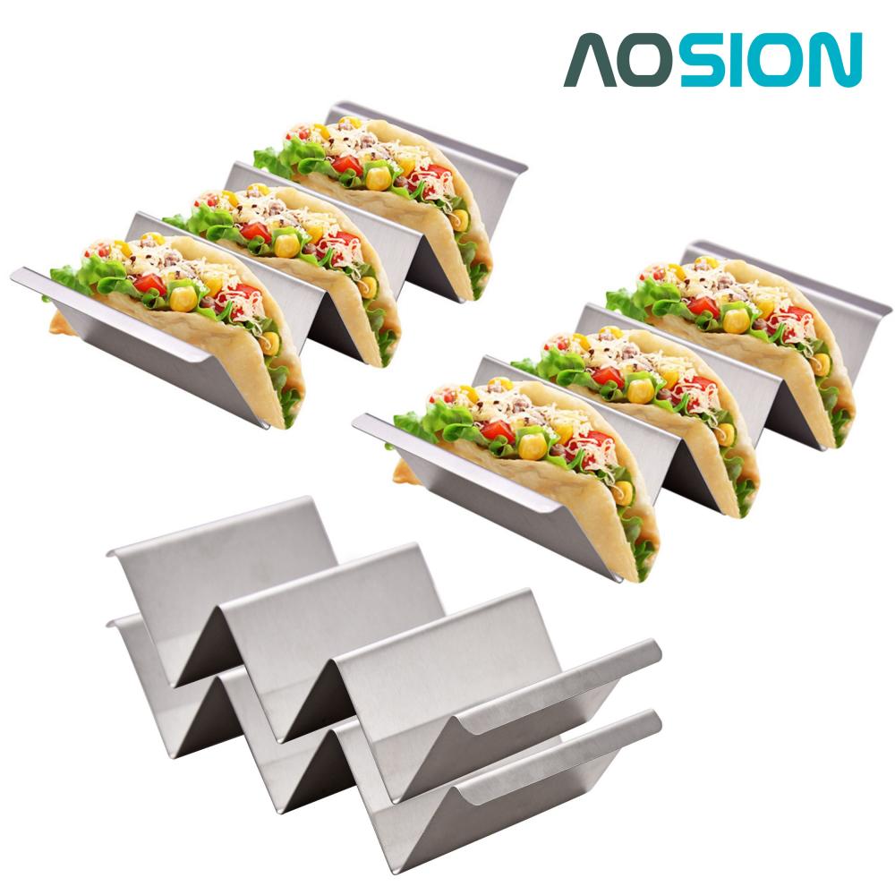 Aosion 4 Packs Taco Holders