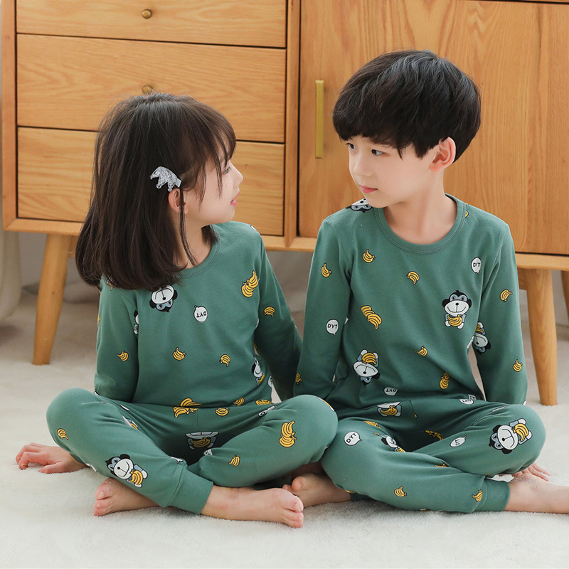 New Kids Pajamas Sets Boys Cartoon Tiger Totoro Baby Kids Pijama Infantil Pyjama Girl Home Clothes Children Christmas Sleepwear