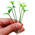10Pcs Artificial Plants Potted Bonsai Green Small Tree Plants Fake Flowers Potted Ornaments for Home Garden Decor Party Hotel