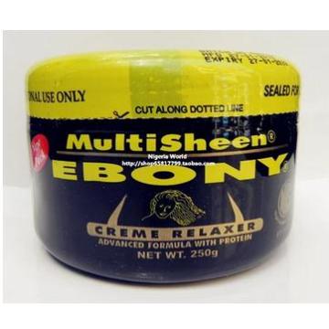 World Multi sheen Ebony Hair Creme Relaxer 250g