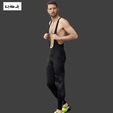 CHEJI New Lycra Qucik-dry Mtb Bicycle Bib Pants Men Moisture Wicking Racing Cycling Tights Reflective Road Mountain Bike Pants