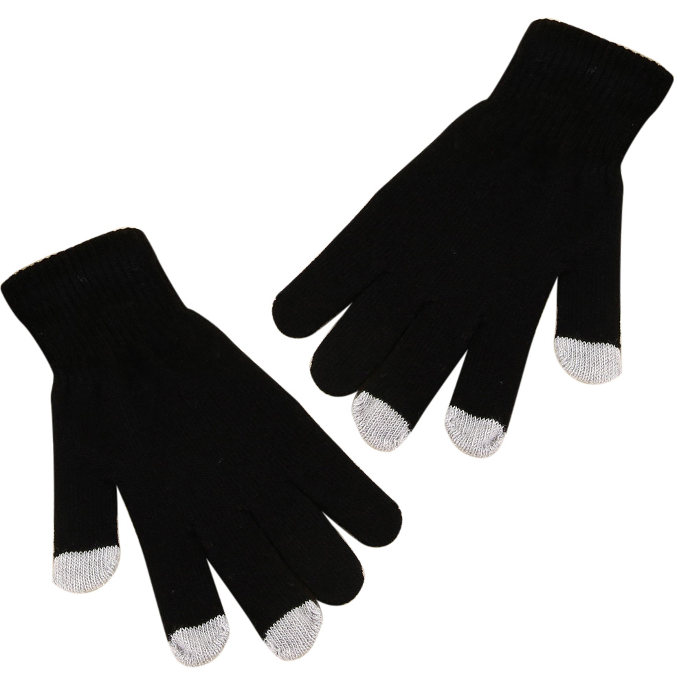 Women Men Winter Touch Screen Warm Knit Gloves Capacitive Mobile Phone Smartphone Touchscreen Gloves Unisex Autumn Mittens