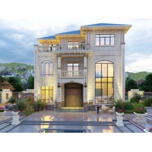 Light Steel Structure Low Cost Living House Villa