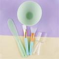 Face Mask Mixing Bowl Set DIY Facemask Mixing Tool Kit With Silicon Face Mask Brush Facial Mask Bowl Brush Stick Spoon