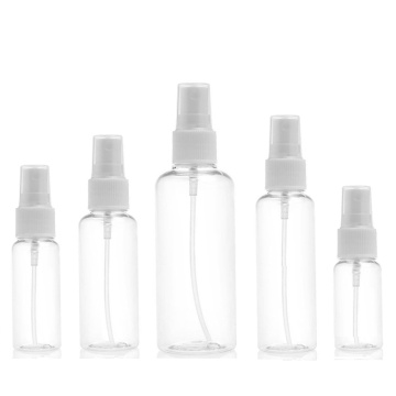 1 Pcs Spray Bottle Plastic Clear Small Empty Bottle For Make Up And Skin Care Refillable Random Color Travel use