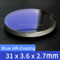 Blue AR coating