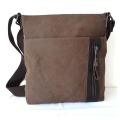 Vintage Leisure Leather Mix Canvas Traveller bags