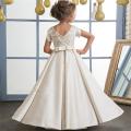 Kids Elegant Bridesmaid Wedding Flower Girls Dress For Party Dresses For Girls Princess Dress Children Clothing 10 12 Year