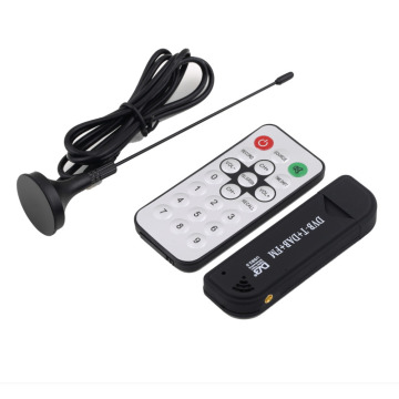USB2.0 Digitale DVB-T SDR + DAB + FM HDTV TV Tuner Receiver Stick HIJ RTL2832U + R820T Gratis Verzending