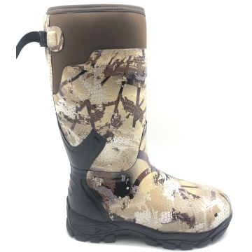 ATM 1000 Gram Thinsulate Camo Print with Mesh Liner Durable Neoprene Hunting Boots