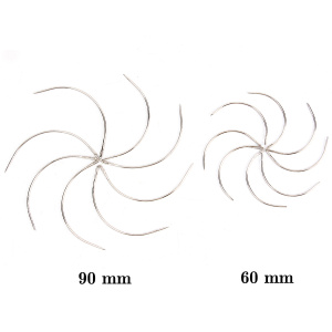 Hair Weaving Sewing C-Shape Needle For Wig Making