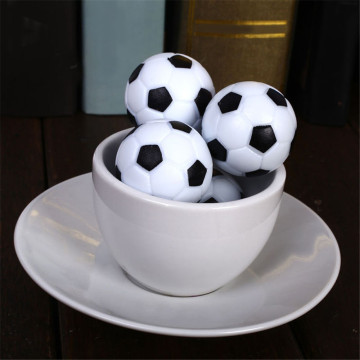 2pcs 36mm Black White Soccer Table Foosball Table Football Plastic Replacement Balls Soccerball Sport Gifts Round Indoor