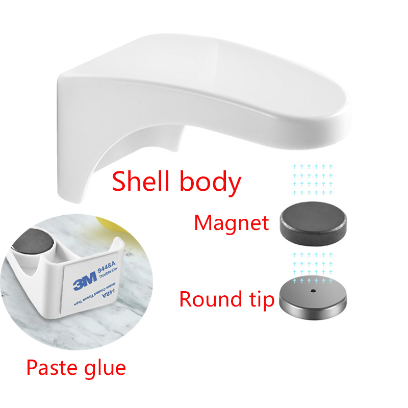 Magnetic Soap Holder Magic Soap Dish Organizer Bathroom Accessories Wall Mounted Sponge Holder Bathroom Kitchen Storage Rack