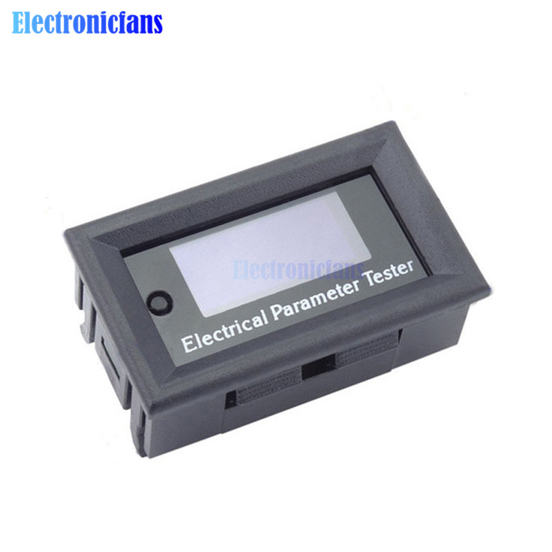 DC 100V/10A OLED Voltmeter Display Monitor Tester Current Voltage Meter Charger Ammeter Battery Power Supply Capacity Detection