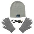 Grey Hat Gloves