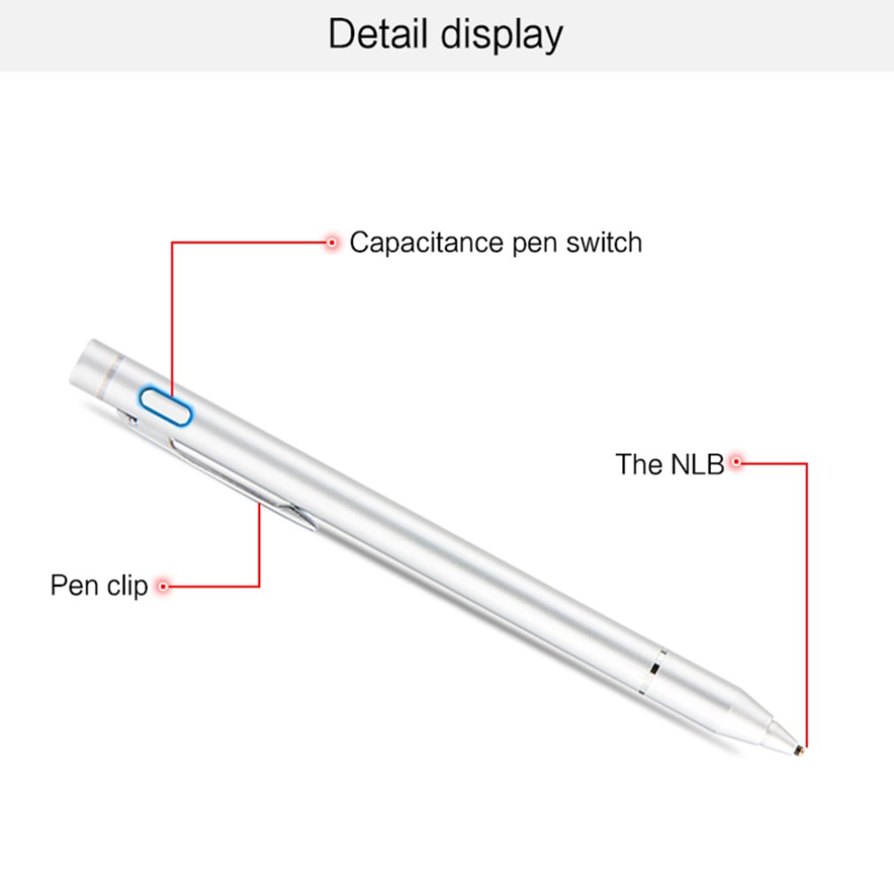 Active Stylus Pen Capacitive Touch Screen Optical Pencil Stylus Universal Touch Screen Pen Pencil Touchpad