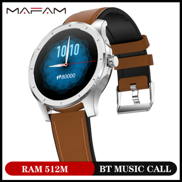 MAFAM MX10 Bussiness Smart Watch Men Music Playback 256M RAM Bluetooth Call IP68 Waterproof Sport Smartwatch For android ios