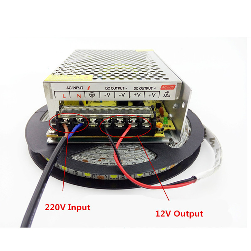 DC 12V 480W 720W 180W 120W 60W 36W 1A 3A 10A Constant voltage Switching Power Supply Adapter for LED Strip Light CCTV Stepper