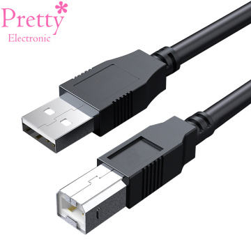USB 2.0 Printer Cable Male to Male Print Cables Sync Data Cord 1.5m 3m 5m 10m For Scanner Fax Machine printer