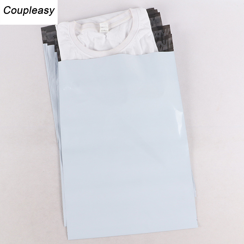 10Pcs/Lot White Poly Mailer Plastic Shipping Bags Self-Seal Adhesive Courier Storage Bags Waterproof Postal Mailing Bags 7 Sizes