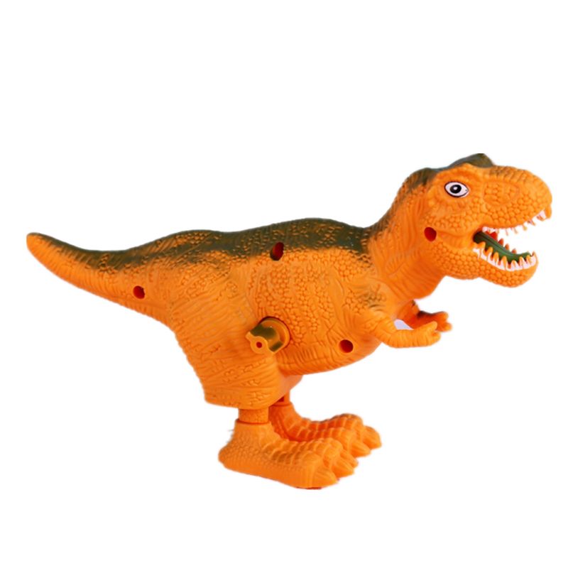 Novelty Dinosaur Wind Up Toys Clockwork Walking Kids Classic Educational Toy GXMB