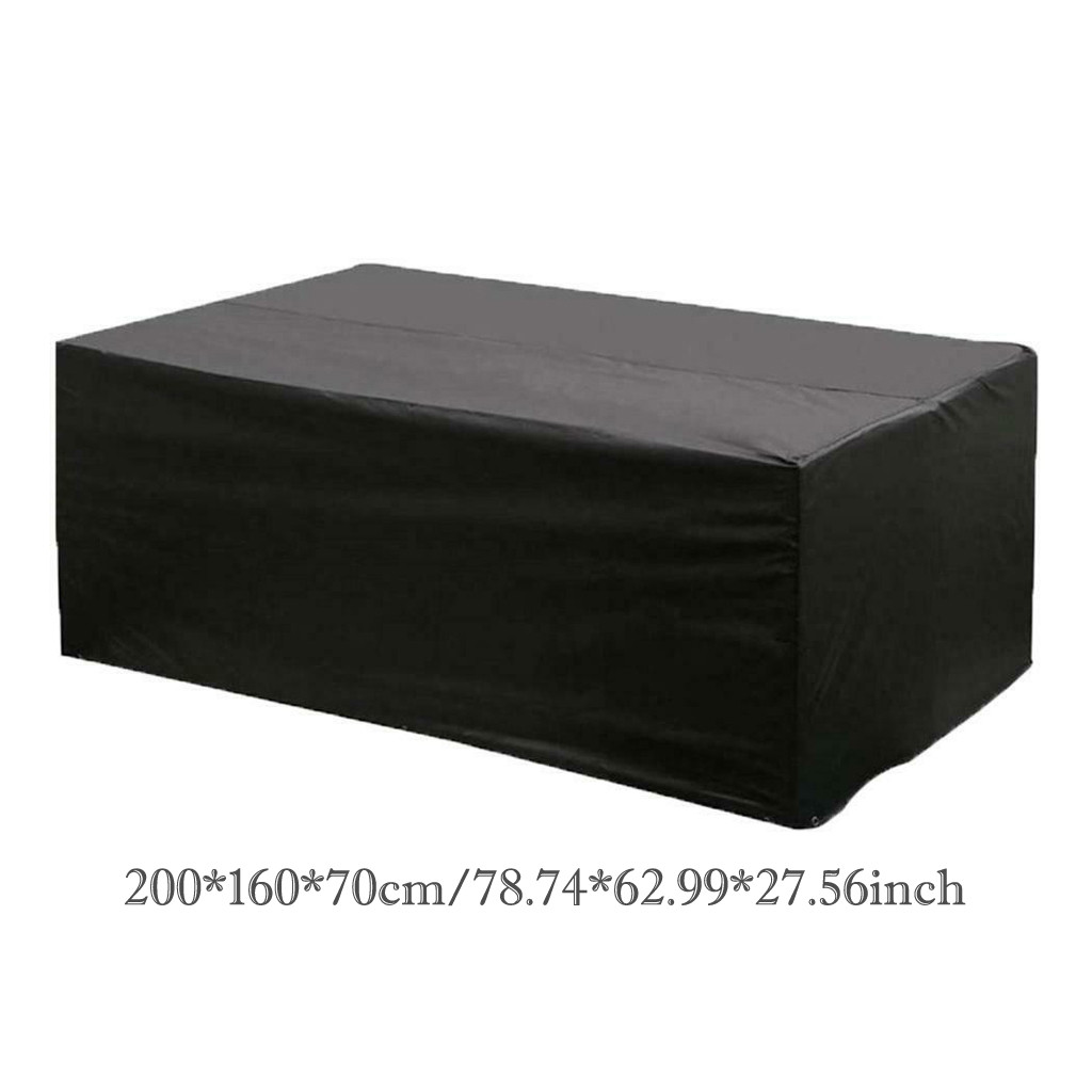 Outdoor Garden Furniture Cover Waterproof Oxford Sofa Chair Table Protector Rain Snow Dustproof Protection Cover 200*160*70cm