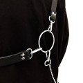 Dark Sytle Cool Chain Belt Vintage Streetwear Hiphop Belt Accessories Dancing Punk Belt Strap