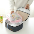 Oxford Lunch Bag Insulated Cooler Women kids Bento Bag Thermal food bag carrier Accessories