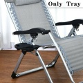 1PC Folding Chair Tray Portable Gravity Folding Beach Chairs Outdoor Camping Recliner Tray Tool