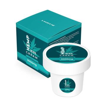 Organic Hemp Oil Face Cream Hemp Seeds Extract Cream For Face Whitening Cream Moisture Replenishment Soothing