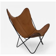Hardoy butterfly chair by metal frame